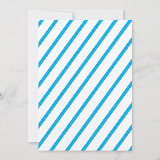 Carte Piscine fête d'anniversaire (Dos)