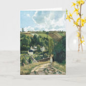 Carte Pissarro - Jalais Hill, Pontoise, (Fleur jaune)