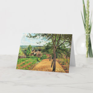 Carte Pissarro - Orchards de Louveciennes, art