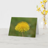 Carte Pissenlit (Fleur jaune)