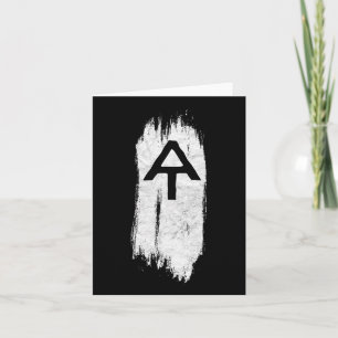 Carte Piste Appalachienne Blanche À Randonnée Minimalist