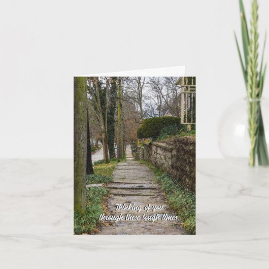 Carte Piste Inégale Temps Difficile De Penser À Votre Ca (Devant)