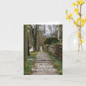 Carte Piste Inégale Temps Difficile De Penser À Votre Ca (Fleur jaune)