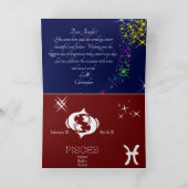 Carte Pistes de constellation Zodiaque (Intérieur)