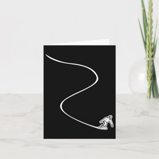 Carte Pistes de snowboard - snowboard (Devant)