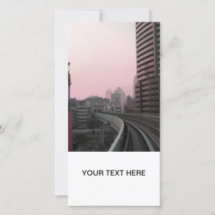 Carte Pistes du train de Tokyo