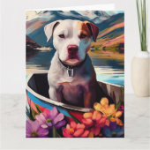 Carte Pitbull sur une pagaie : une aventure Pittoresque (Devant)