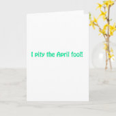 Carte pitié (Fleur jaune)