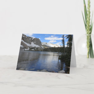 Carte Pittoresque High Mountain Lake Toutes les occasion
