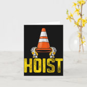 Carte Pittsburgh hisse le cône de signalisation drôle (Fleur jaune)