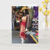 CARTE PITTSBURGH MANNEQUIN POUR UN AMI D'ANNIVERSAIRE PA (Fleur jaune)