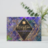 Carte PixDezines Galaxy Réception Abstraite Mitzvah (Debout devant)