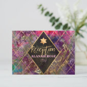 Carte PixDezines Galaxy Réception Abstraite Mitzvah (Debout devant)