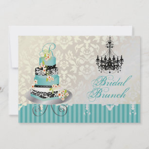 Carte PixDezines monogramme mariage, gâteau de mariage s