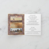 Carte PixDezines Psalm 23, Une chanson de David, hébreu (Intérieur)
