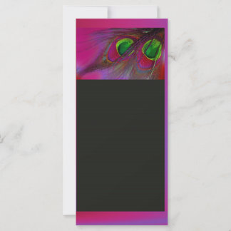 Carte PixDezines Psychedelic Peacock, Customisez-Le !
