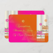 Carte PixDezines Réception Tallits B'not Mitzvah (Devant / Derrière)