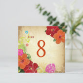 Carte PixDezines rouge+orange hibiscus+monstera (Debout devant)