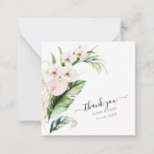 Carte PixDezines Watercolor Tropical Jungle Note C (Devant)