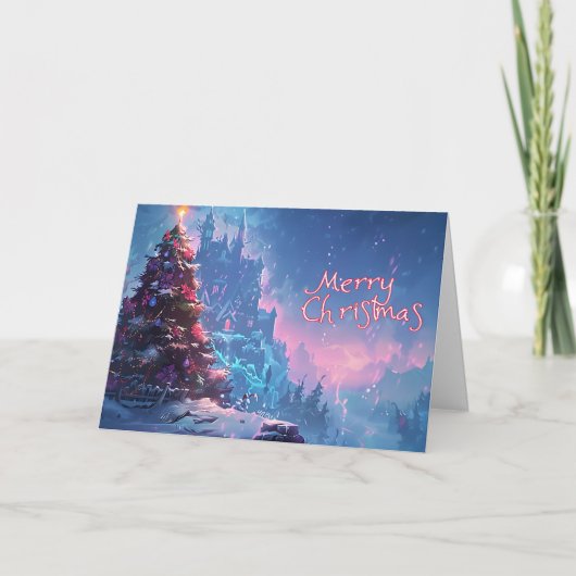 Carte Pixel Christmas Wonderland (Devant)