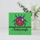 Carte Pixelart moelleux (Debout devant)