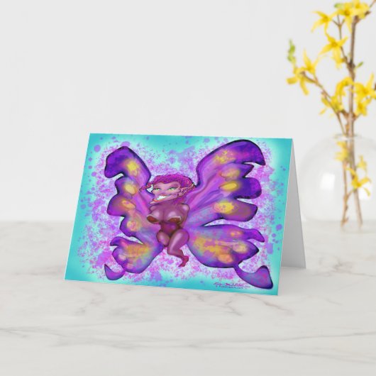 Carte Pixie (Fleur jaune)