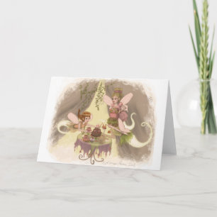 Carte Pixie Tea Party