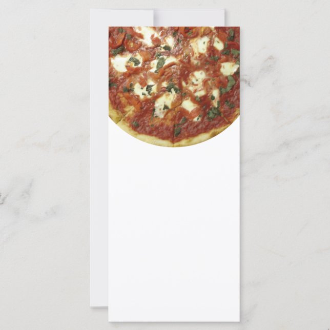 Carte Pizza ! (Devant)