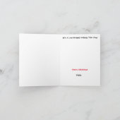 Carte Pizza Christmas Tree Card (Intérieur)