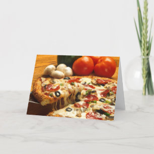 Carte Pizza délicieuse