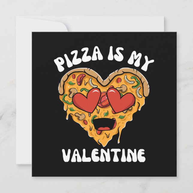 Carte Pizza Est Ma Saint-Valentin (Devant)