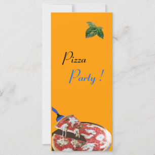 Carte PIZZA PARTY CUISINE ITALIENNE, RESTAURANT vert rou