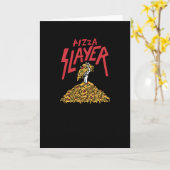 Carte Pizza Slayer (Fleur jaune)