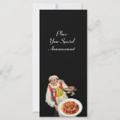 CARTE PIZZA & SPAGHETTI PARTY CUISINE ITALIENNE, RESTAUR (Dos)