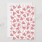 Carte Pizza sur la proposition de servante d'accueil qui (Dos)