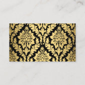 Carte Place Art déco Golden Romance (Dos)