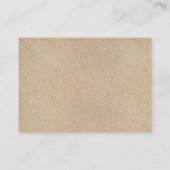 Carte Place Dollars De Sable De Plage (Dos)