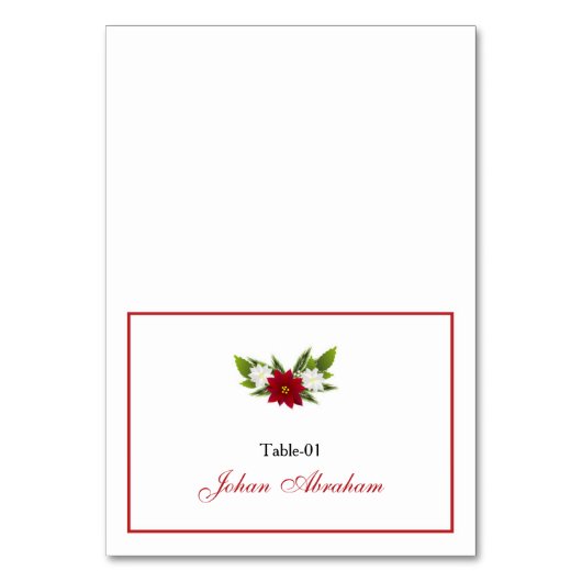 Carte Place Floral Mariage (Par défaut)