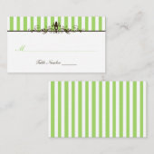 Carte Place Gratuit, Brown et blanche (Devant / Derrière)