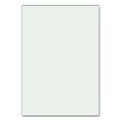 Carte Place pliable fleur sauvage Fern Mint Menu (Dos)