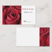 Carte Place Rose Rouge (Devant / Derrière)