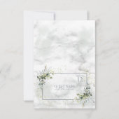 Carte Place Succulente Eucalyptus Bleu Léger (Devant)