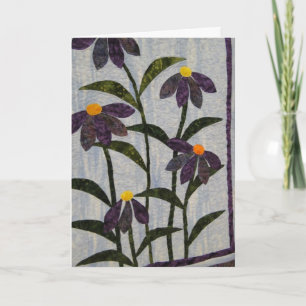 Carte Places favorites & Anciens amis, Fleurs violettes