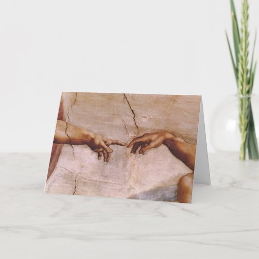 Carte Plafond de chapelle de Sistine (Devant)