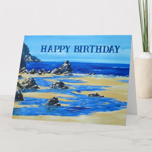 Carte Plage (Devant)