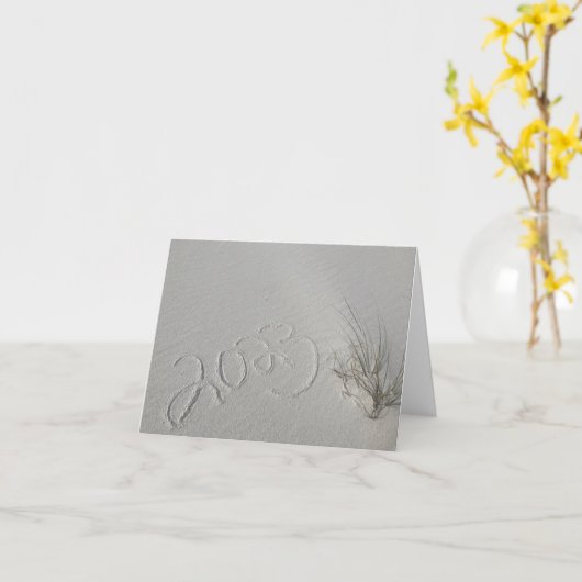 Carte Plage (Fleur jaune)