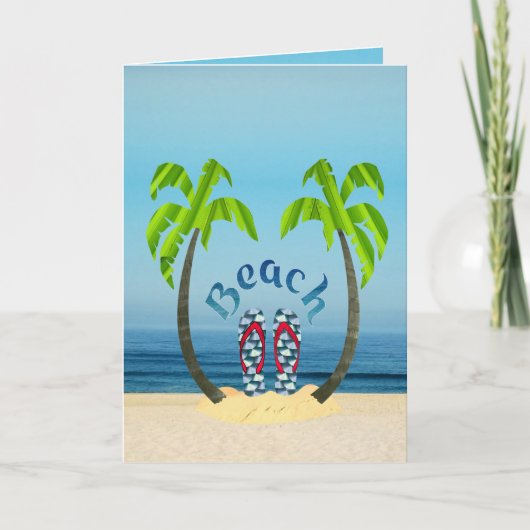 Carte Plage (Devant)