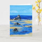 Carte Plage (Fleur jaune)