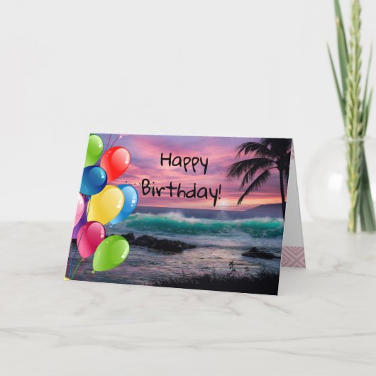 Carte Plage  (Devant)