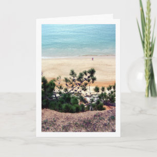 Carte Plage aux pommes de pin portugaises